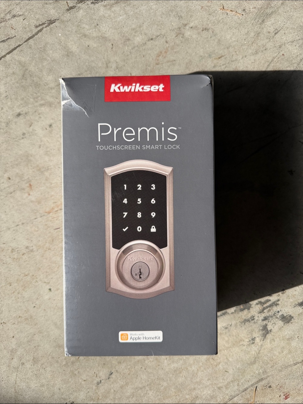 Kwikset Premis Touchscreen Smart Lock - Satin Nickel Finish